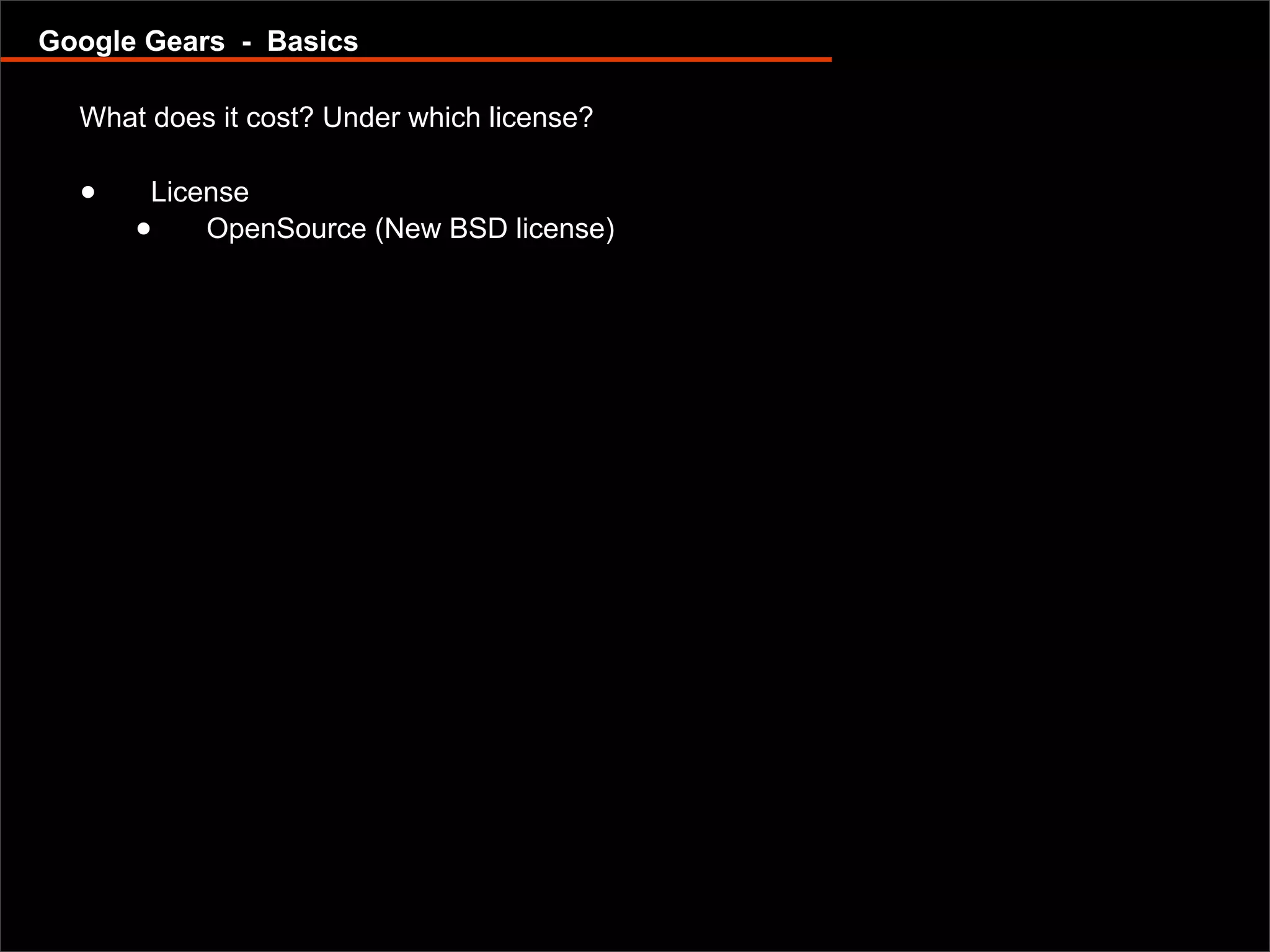 Offline capable web applications with Google Gears and Dojo Offline