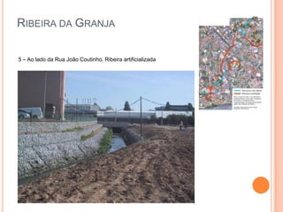 Ribeira da Granja5 – Ao lado da Rua João Coutinho. Ribeira artificializada