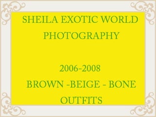 2007 2008 beige bone  outfits