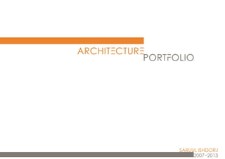 2007 2013 saruul-portfolio