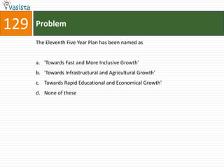 129   Problem

      The Eleventh Five Year Plan has been named as


      a. 'Towards Fast and More Inclusive Growth'
      b. 'Towards Infrastructural and Agricultural Growth'
      c. Towards Rapid Educational and Economical Growth'
      d. None of these
 