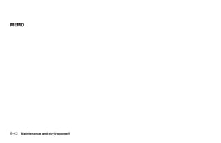MEMO




8-42 Maintenance and do-it-yourself
 
