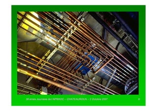 38 èmes Journées de l’APRHOC – CHATEAUROUX – 2 Octobre 2007
        Journé      l’                                        9
 