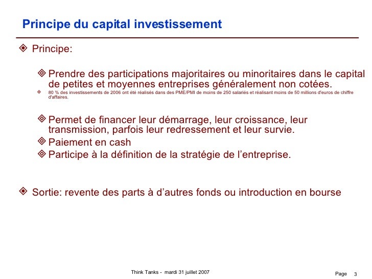 20070102 Capital Risque