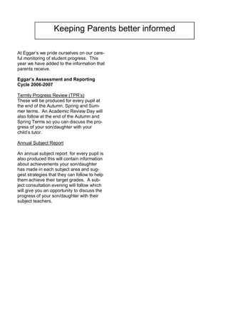 February 2007 School Newsletter