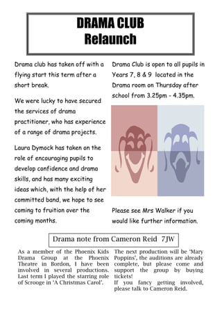 February 2007 School Newsletter