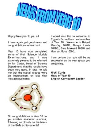 February 2007 School Newsletter