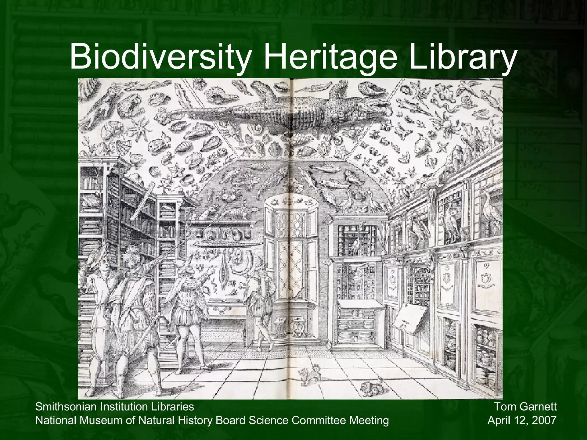 Biodiversity Heritage Library 