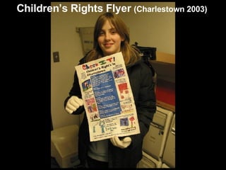 Children’s Rights Flyer  (Charlestown 2003) 