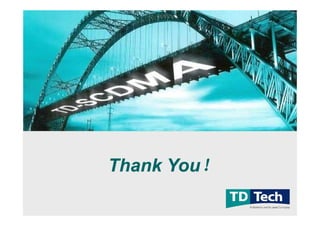 2007 TD-SCDMA TD-LTE Evolution by TD Tech Ltd. CEO Klaus Maler
