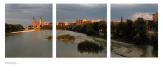 » río ebro a su paso por zaragoza.
» río ebro as it flows through saragossa.
 
