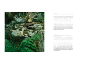 r o s A r e G á s barcelona (españa). escritora. ha sido directora de la
biblioteca nacional española.

el retroceso que se ha producido en el glaciar del bellísimo monte Perdido
nos da la medida del absoluto desprecio que los humanos sentimos hacia la
preservación de un mundo que nos fue dado no sólo para que lo disfru-
táramos, sino para que lo cuidáramos y lo transmitiéramos a nuestros
descendientes con la misma hermosura con que nos fue concedido, y con
la carga incólume de movimiento interno que desde el principio de los
siglos hace posible la conservación de sus infinitos tesoros. todo lo vamos
destruyendo a cambio de un enriquecimiento momentáneo que se esconde
tras la pretendida búsqueda del bienestar. un enrequicimiento que somete
a la mayoría de la humanidad, la de hoy y la del futuro, a la más sórdida
pobreza ambiental y por tanto real, por un expolio que hoy sólo beneficia a
las grandes multinacionales y a los poderosos del mundo sin escrúpulos no
ya ecológicos, sino ni siquiera morales.




  r o s A r e G á s barcelona (spain). writer. she has been director of
the spanish national library.

the retreat that has taken place in the stunningly beautiful lost mountain
glacier gives us the measure of the absolute contempt that humans feel
about the preservation of a world which was given to us not just for our en-
joyment, but for us to look after and for us to pass on to our descendants in
the same beautiful state it was handed down to us, and with the unscathed
charge of internal movement which, from the beginnings of time, makes
it possible to conserve its infinite treasures. we are destroying it all in ex-
change for short-lived wealth which masquerades as so-called striving for
well-being. wealth that subjects the majority of humanity, both now and in
the future, to the most abject environmental poverty and consequently to
real poverty, by pillaging which nowadays only benefits the big multination-
als and the powerful in the world with no scruples, not just ecological ones
and not even moral ones.




                                                                                  49
 