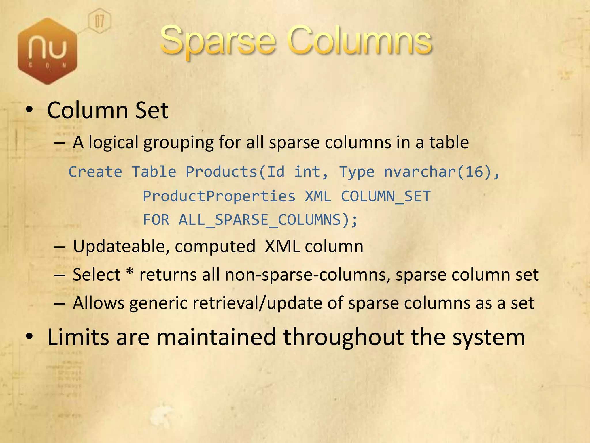 SQL Server 2008 Overview