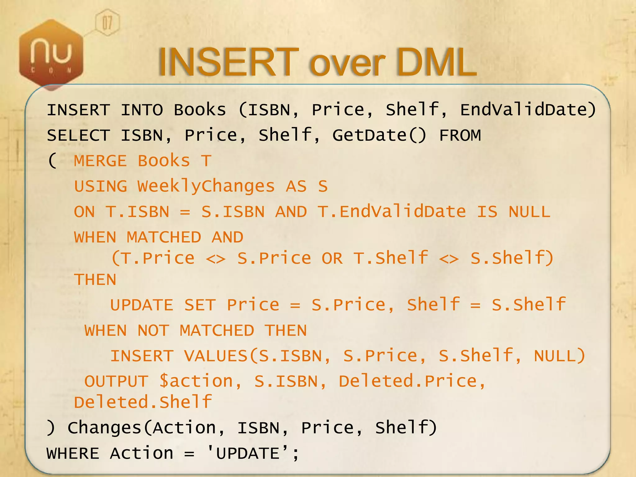 SQL Server 2008 Overview