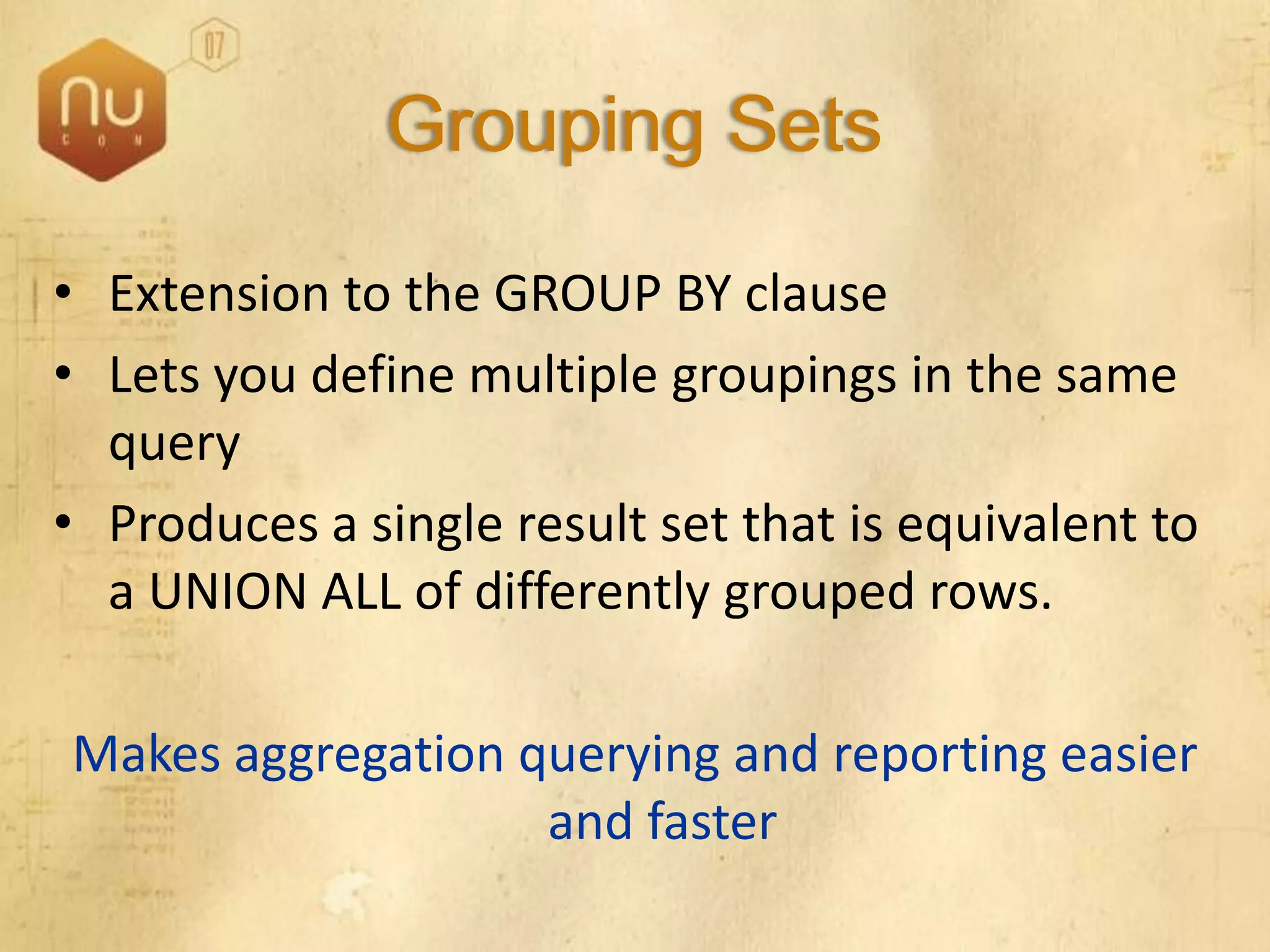 SQL Server 2008 Overview