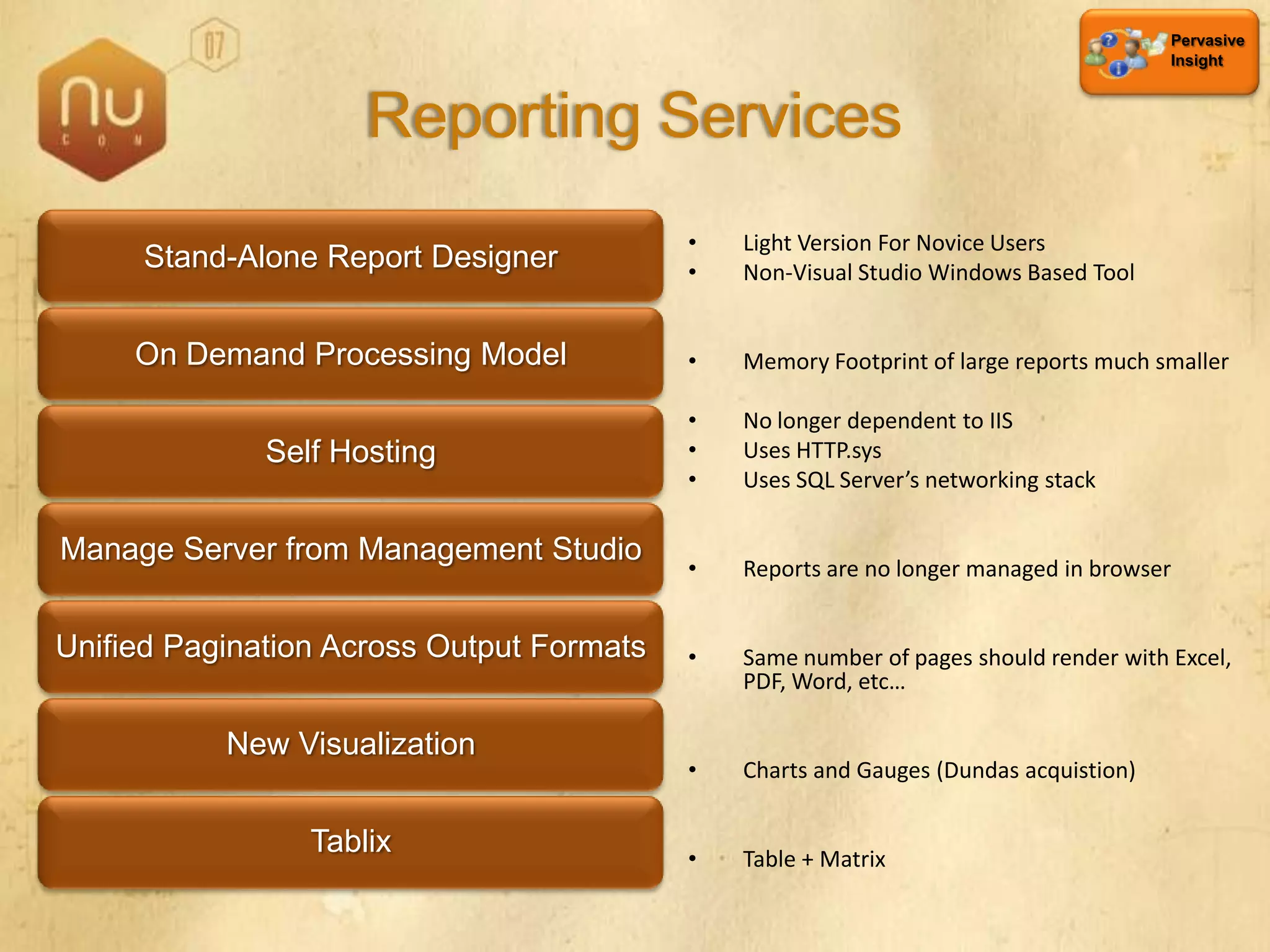 SQL Server 2008 Overview