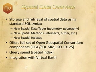 SQL Server 2008 Overview
