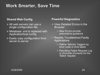Windows Server 2008 Web Workload Overview