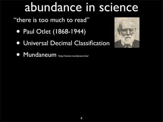 20071206 Seminarie Cw