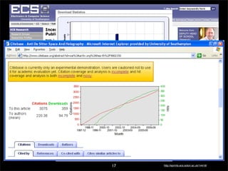 20071206 Seminarie Cw
