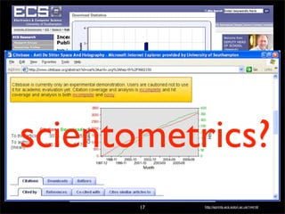 20071206 Seminarie Cw