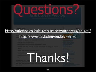 20071206 Seminarie Cw