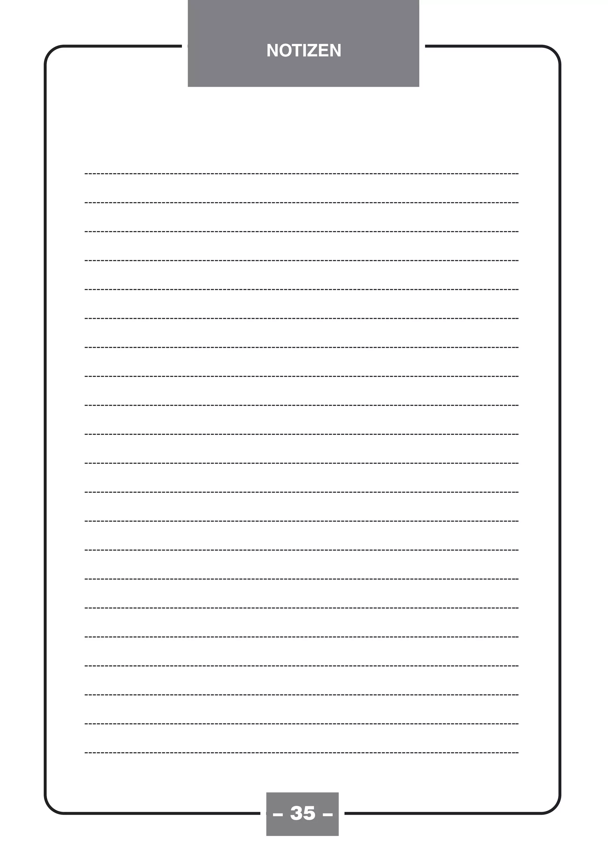 NOTIZEN




– 35 –
 