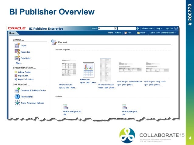 Bi Publisher Template Builder