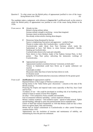 Higher History exam (paper 2) - 2007 (marking instructions) | PDF