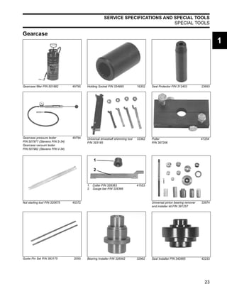 2007 johnson evinrude outboard 50 hp service repair manual | PDF