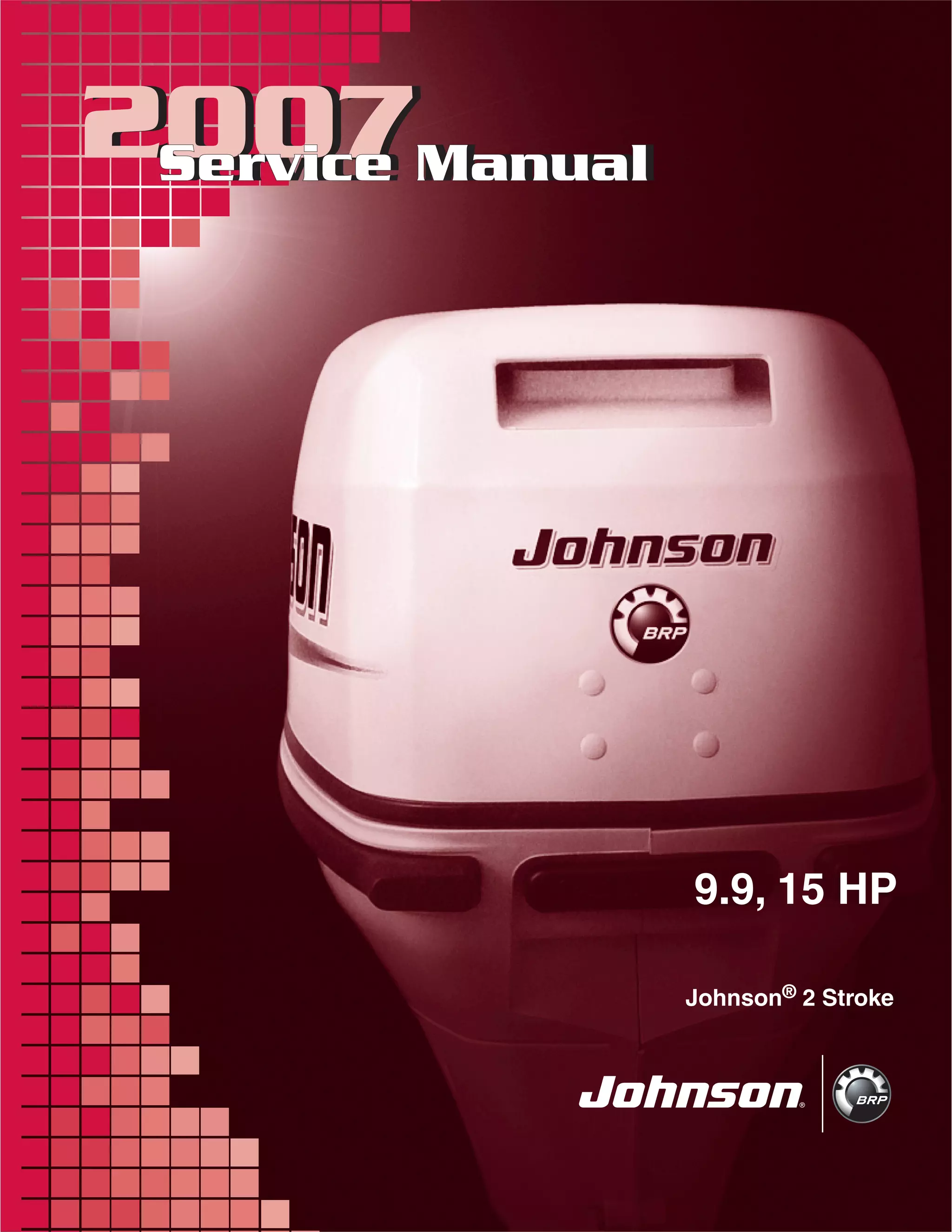 Manuel D'entretien D'usine Johnson/Evinrude 125C-250 HP (1997) - Occasion, Bon état