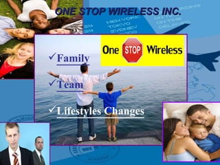 Family Team Lifestyles Changes ONE STOP WIRELESS INC. 