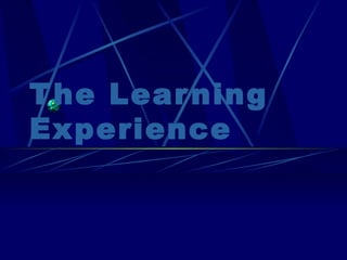 The Learning  Experience 