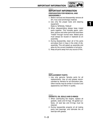 2007 YAMAHA RAPTOR 700 SERVICE MANUAL PDF visual data 6