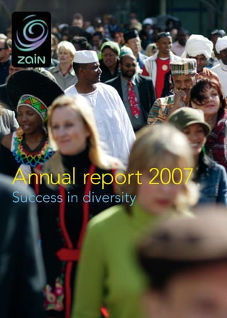 Annual report 2007
Success in diversity
 
