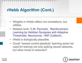 Learning in Networks: were Pavlov and Hebb right? | PDF