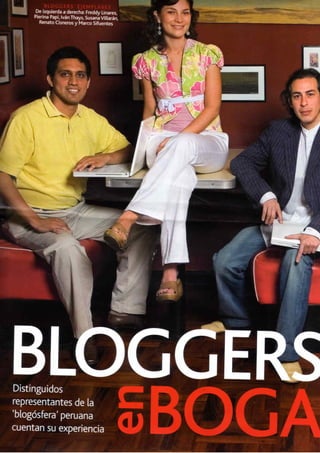 Bloggers en boga