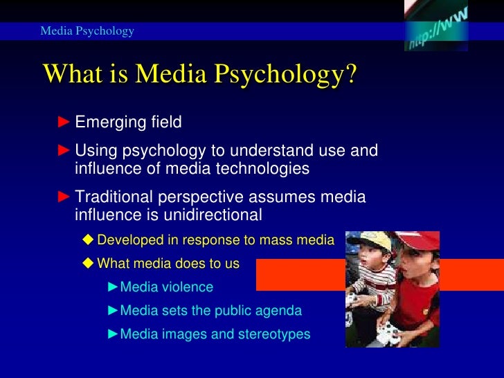 media psychology