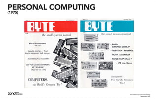 Foundations of Interaction Design