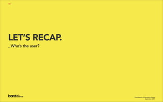 Foundations of Interaction Design