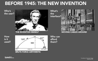 Foundations of Interaction Design