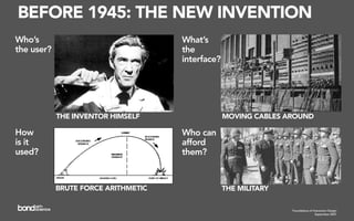 Foundations of Interaction Design