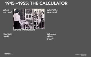 Foundations of Interaction Design