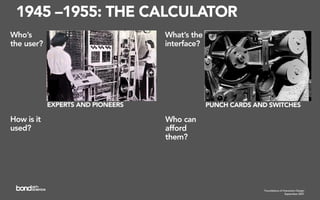 Foundations of Interaction Design