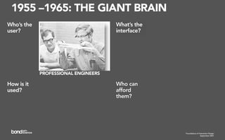 Foundations of Interaction Design