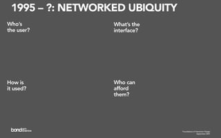 Foundations of Interaction Design