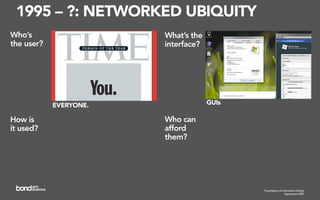 Foundations of Interaction Design