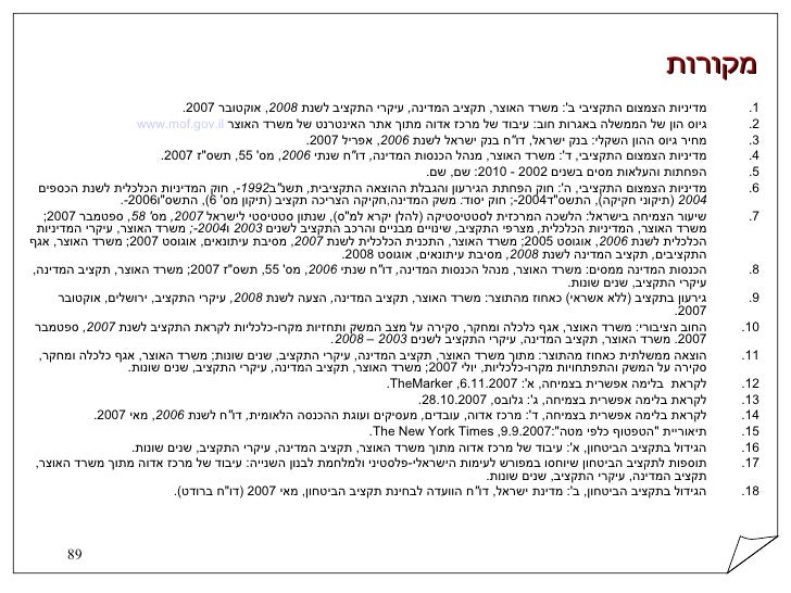 ×ª×§×¦×™×' 2008