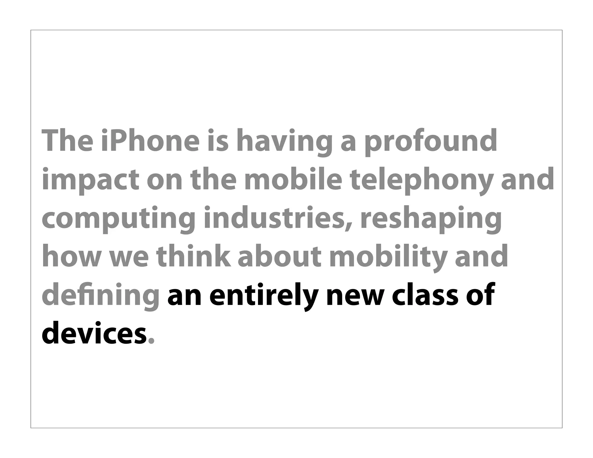 Why 2008 changes everything (in mobile tech)