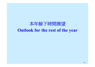 2008 年半年經濟報告